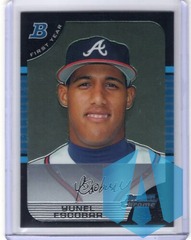 2005 Bowman Draft Chrome Refractor Yunel Escobar #BDP88 Rookie
